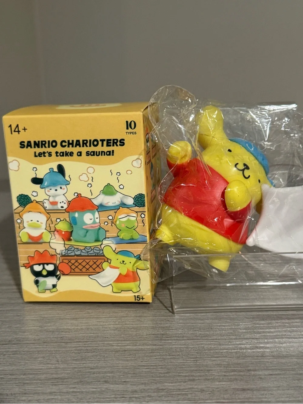 Sanrio Characters Lets Take a Sauna - Pompompurin Figure